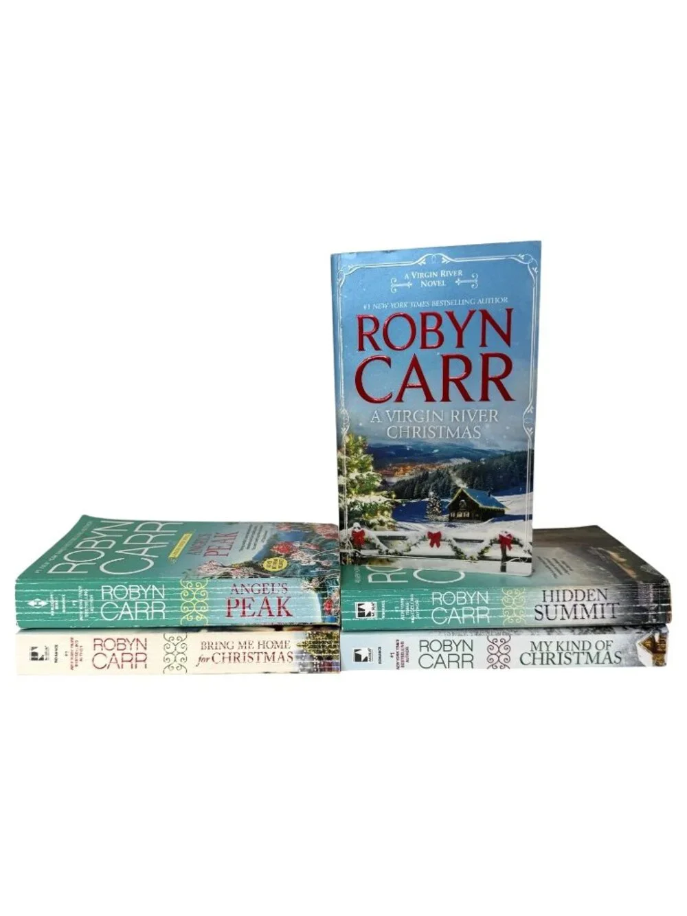 Robyn‎ Carr Virgin River Series Lot Of 5 Paperback Books Set Includes Christmas